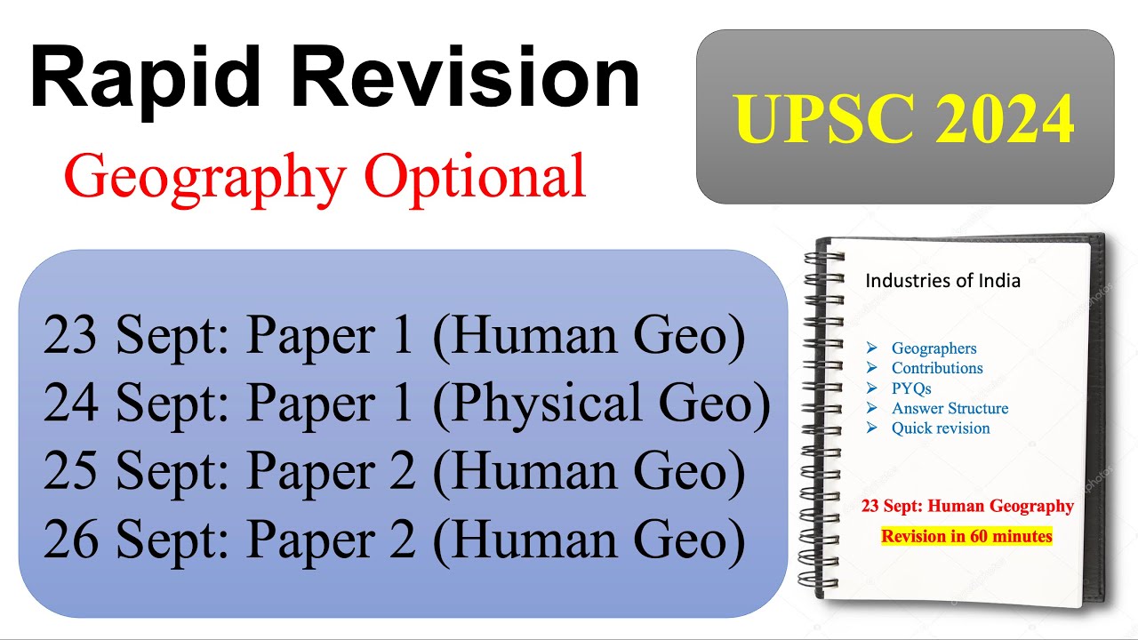 (Paper 2) Industries of India Quick Revision for UPSC CSE 2024 #cse2024 ...