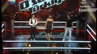 Erman, Esra Ve Taylanın Düellosu - O Ses Türkiye 4 Aralık 2011.Mpg