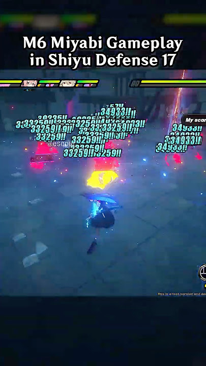 M6 MIYABI GAMEPLAY IN SHIYU DEFENSE 17