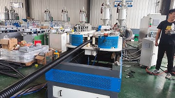 HDPE Double Wall Corrugated  DWC Pipe Making Machine / High Speed Model