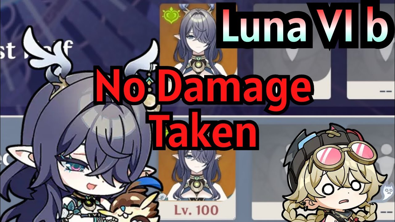 【原神】Ver.Luna VI b 螺旋12層 満照ラウマ両単騎 ☆9クリア/ Ver.Luna VI b Spiral Abyss Floor 12 Lauma Solo ☆9 Stars