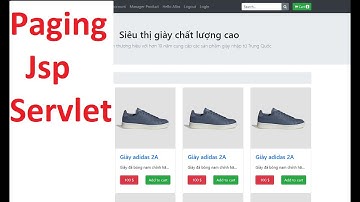 Lập trình JSP Servlet - phân trang chi tiết với offset - fetch