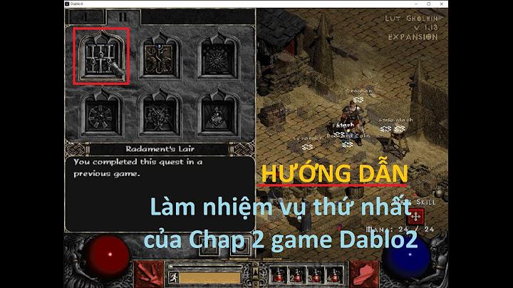 Hướng dẫn nhiệm vụ diablo 2 act 2