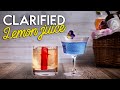 How to clarify lemon juice | Clarified Penicillin and Aviation