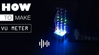 🔥How To Make A VU Meter Using Arduino & Sound Sensor? Arduino projects with Leds (Sound level) 🔆