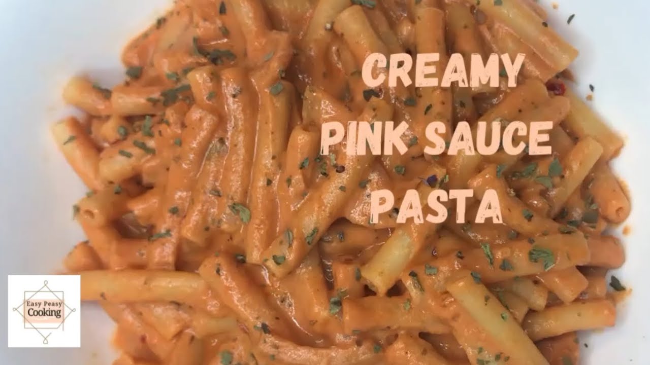Creamy pink sauce pasta with cream cheese EasyPeasyCooking YouTube