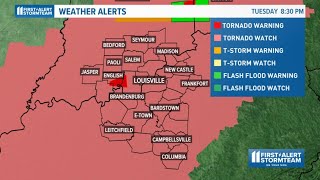 WATCH LIVE | Tornado warning issued for parts of Kentucky, Indiana