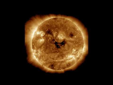 Eerie Smiley Face Spotted on Surface of Sun After Solar Eclipse