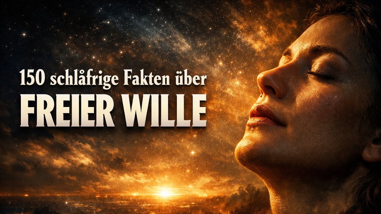 Entspannende Fakten über den freien Willen zum Einschlafen | Schlauer Einschlafen