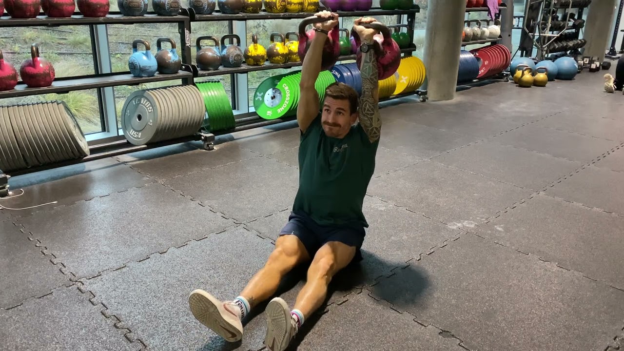 Double KB-Turkish Sit Ups [REDLINE]