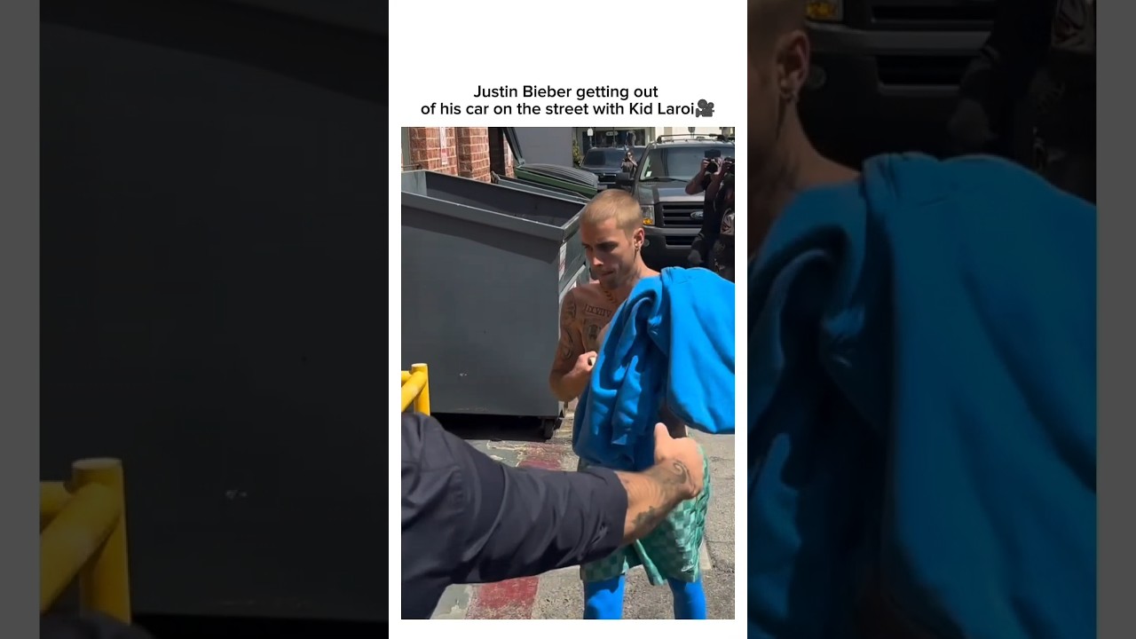 Только что замечено: Джастин Бибер с Кидом Ларои ⭐
