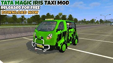 Released Tata Iris Taxi Car Mod In Bus Simulator Indonesia - Bussid Car Mod - Bussid Bus Mod -BUSSID