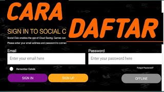 DAFTAR SOCIAL CLUB GTA SAN ANDREAS androind screenshot 2