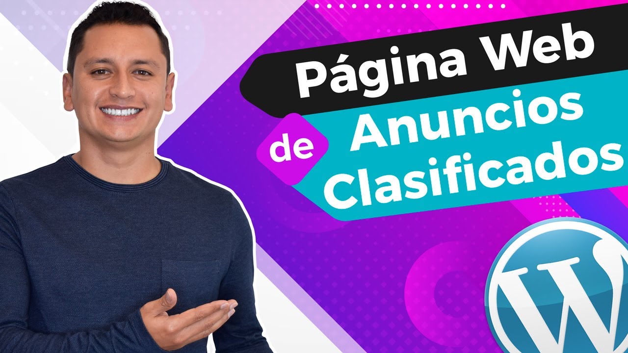🥇 Cómo Crear una Página  de Anuncios Clasificados en WordPress YouTube