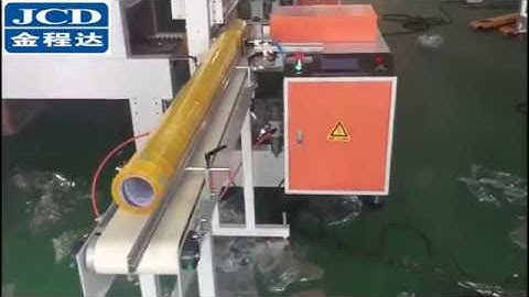 Auto BOPP tape and Masking tape wrapping machine