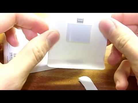 Lightning to 30-pin Adaptor unboxing