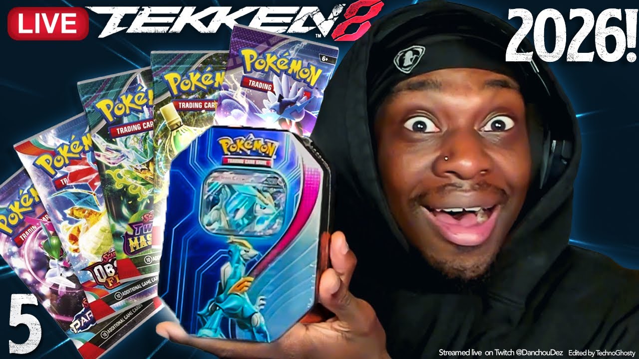 Opening POKEMON PACKS For Every Ranked WIN| The FIRST Tekkening of 2026!!