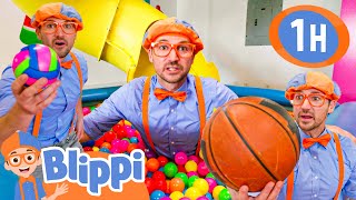 Blippi’s Colorful Sports Day | Blippi - Sports & Games Cartoons for Kids