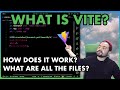 What is Vite? How does it work? Explaining all the files in a generated React + TypeScript App