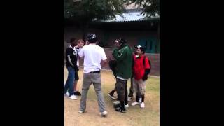 This is how we get down at skyline high school B lunch