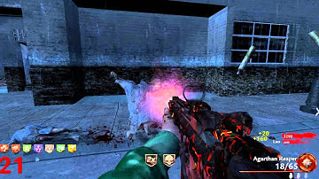 dixmor asylum gameplay | Codwaw custom zombie map - part #4