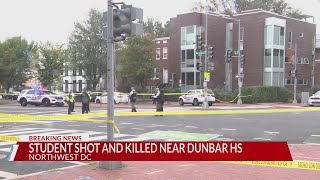 Teen shot in Northwest DC, lookout for 2 men