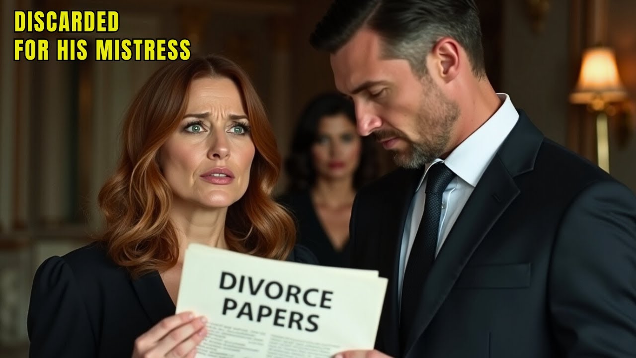 Billionaire Husband Hands Her Divorce Papers, “My Girlfriend Is More Fit To Be My Wife”