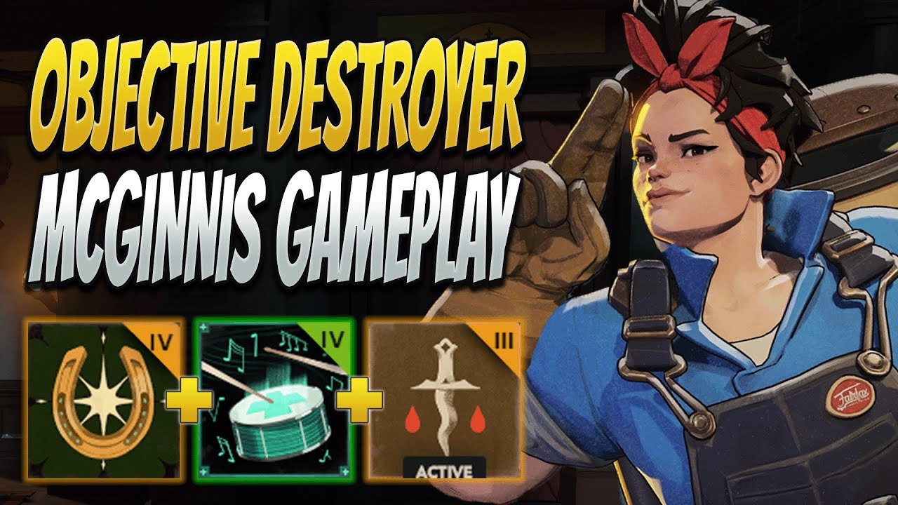 OBJECTIVES FEAR ME! McGinnis Gameplay | Deadlock