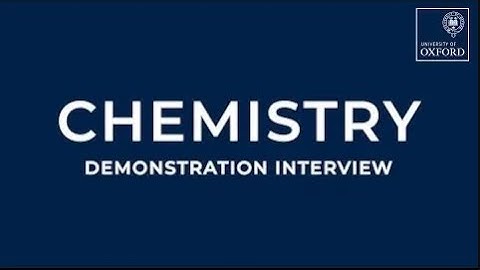 Chemistry Demonstration Interview