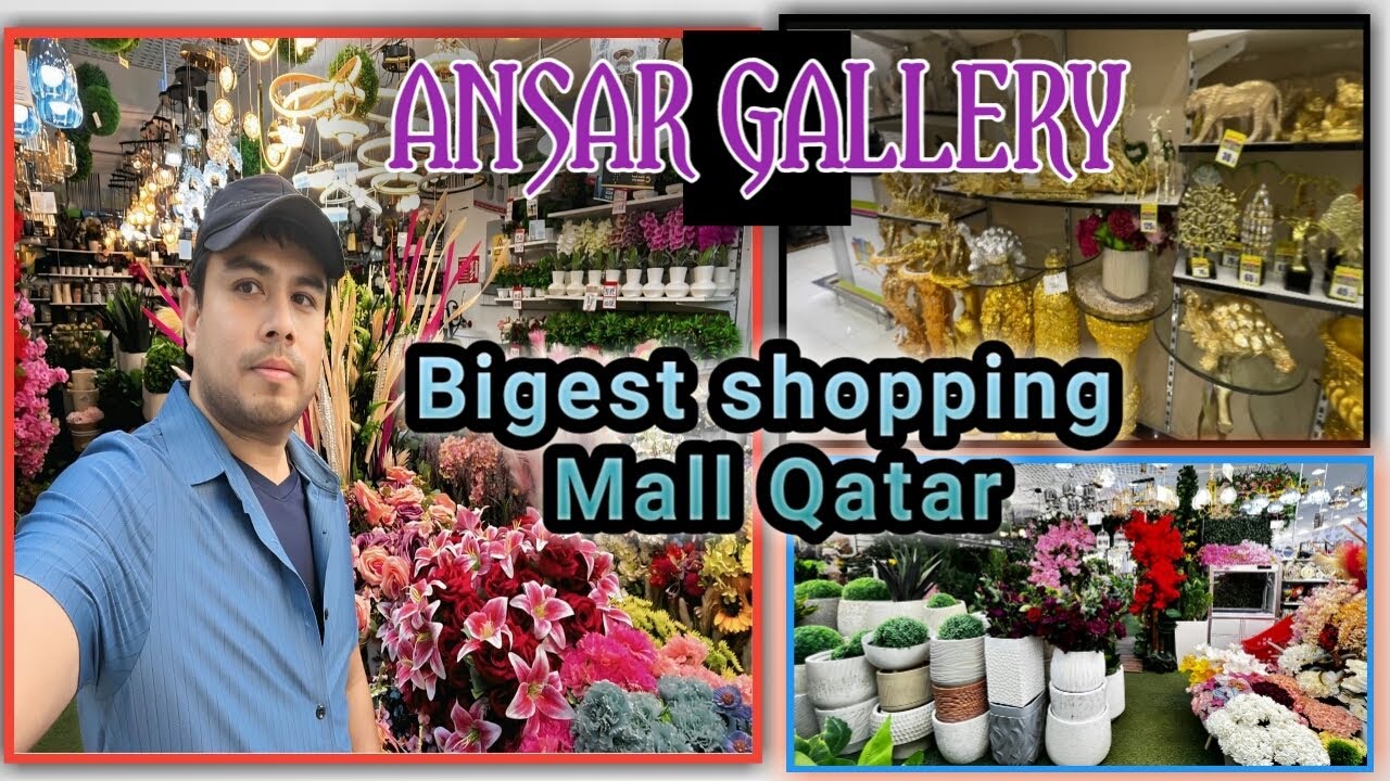 Ansar gallery is begest shopping mall in Qatar  daily vlogs Qatar 