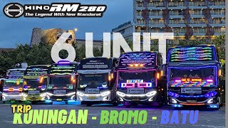 ‼️ TUNGGAL JAYA X PECEL BALAP ‼️ JALAN BARENG 6 UNIT BUS ‼️ TRIP BROMO WELL