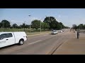 Tulsa police sgt craig johnsons procession to coroner