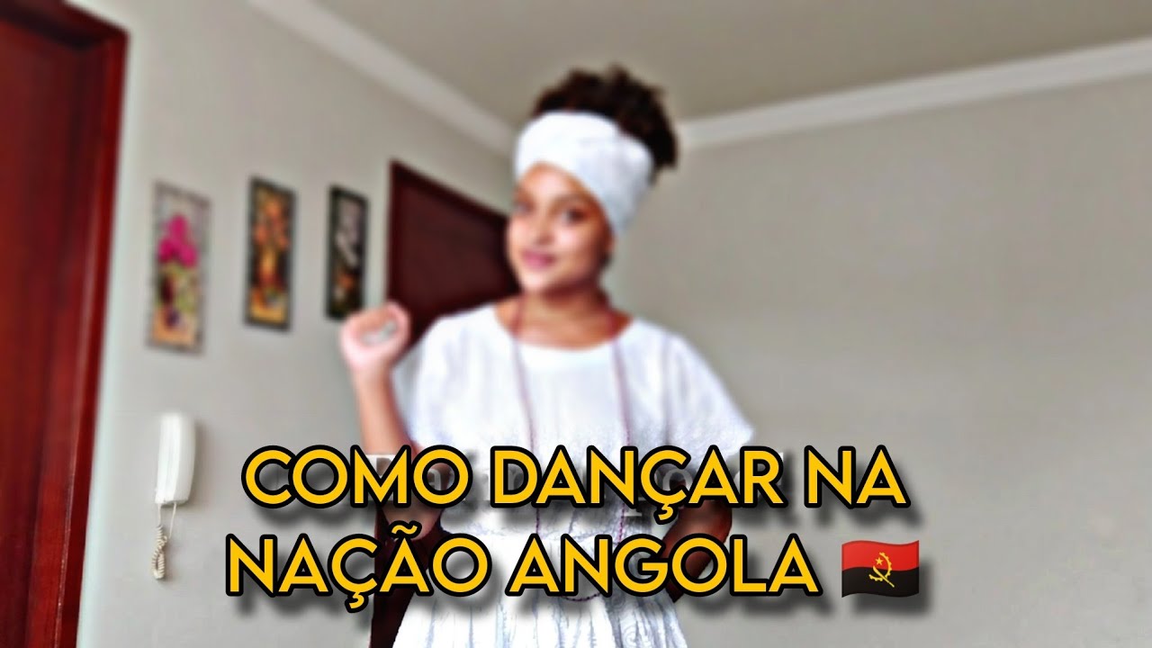 APRENDA O PÉ DE DANÇA DA NAÇÃO ANGOLA EM 3 MINUTOS - 🇦🇴🤍 (BÁSICO)