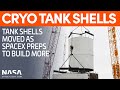 SpaceX Prepares to Build More Cryo Tank Shells | SpaceX Boca Chica