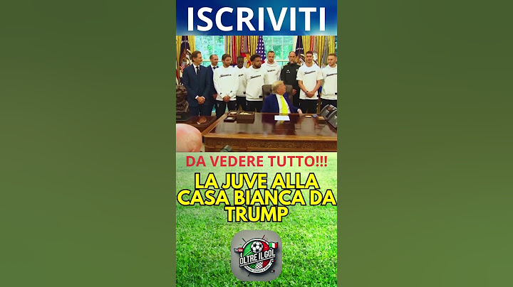TRUMP ELOGIA ELKAN E SALUTA GLI AMERICANI McKENNIE E WEAH! #juventus #trump #casablanca #mondiale