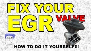How to FIX / clean / REFURBISH your EGR Valve PO401