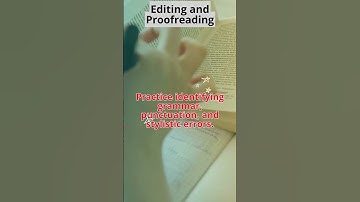 Editing & Proofreading: Writing Like a Pro