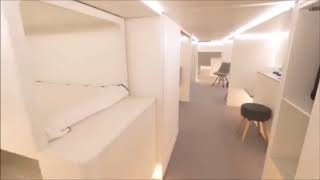 Airbus plans beds in passenger plane cargo holds