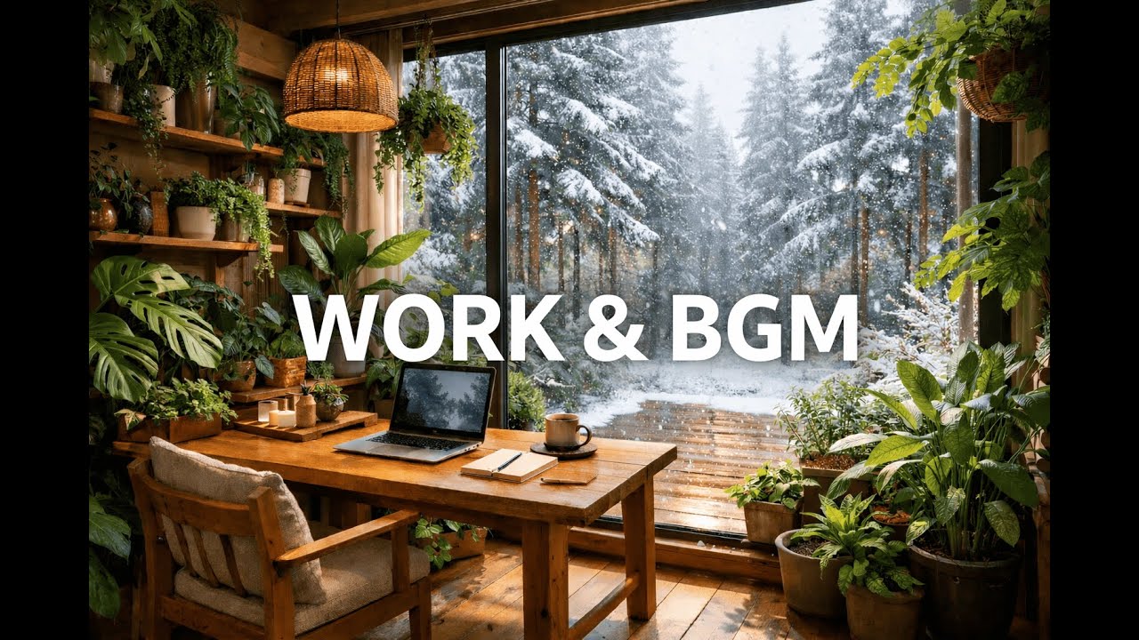 [Playlist] Work BGM | 카페 작업용 힐링 smooth jazz, background music, study music, | 노동요, 힐링음악