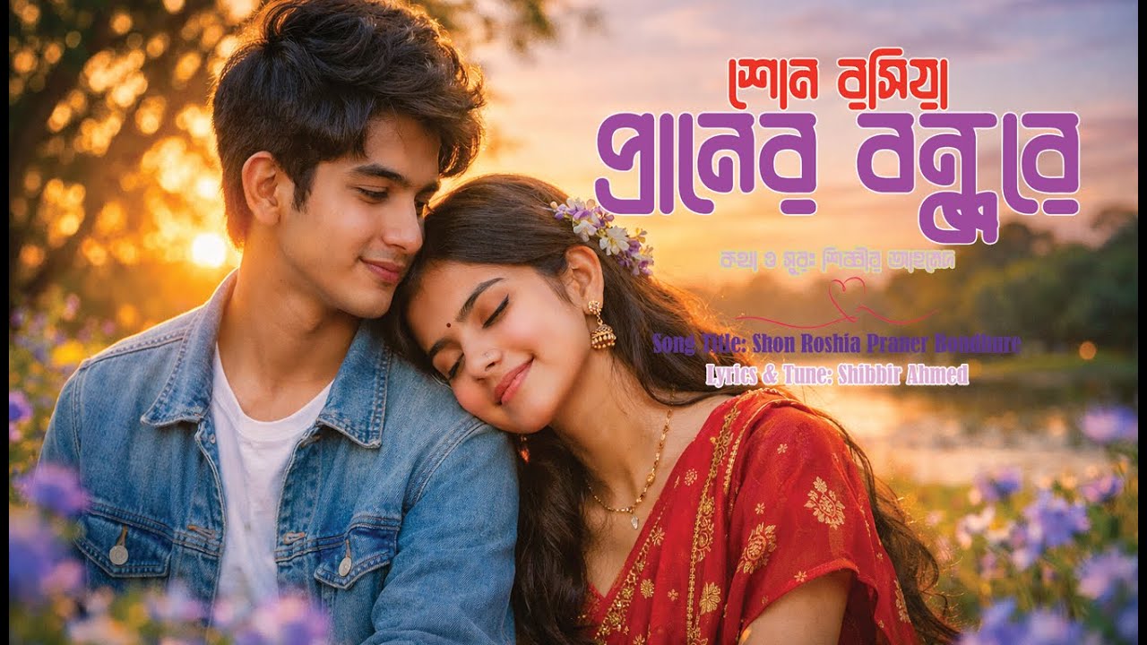 শোন রসিয়া প্রাণের বন্ধুরে | Shon Roshia Praner Bondhure | Bangla Love Song | Lyrics: Shibbir Ahmed |