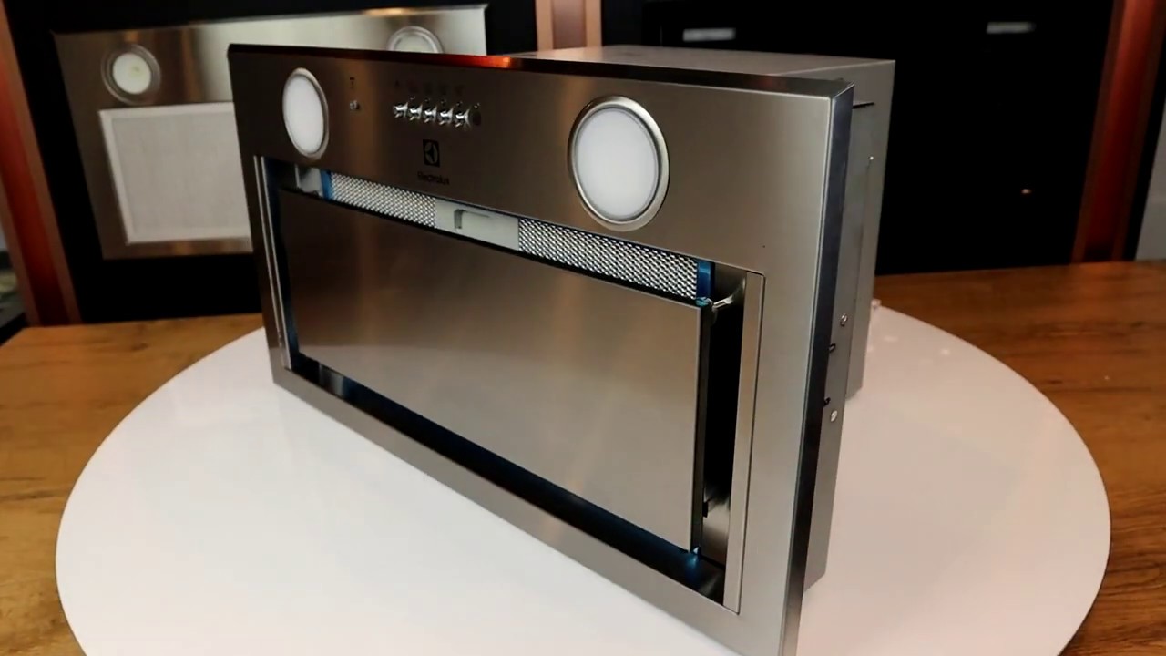 Okap podszafkowy Electrolux LFG716X oraz LFG719X YouTube