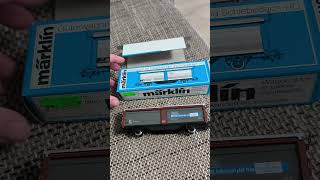 Märklin Güterwagen mit Schiebewänden und Schiebedach XY9777