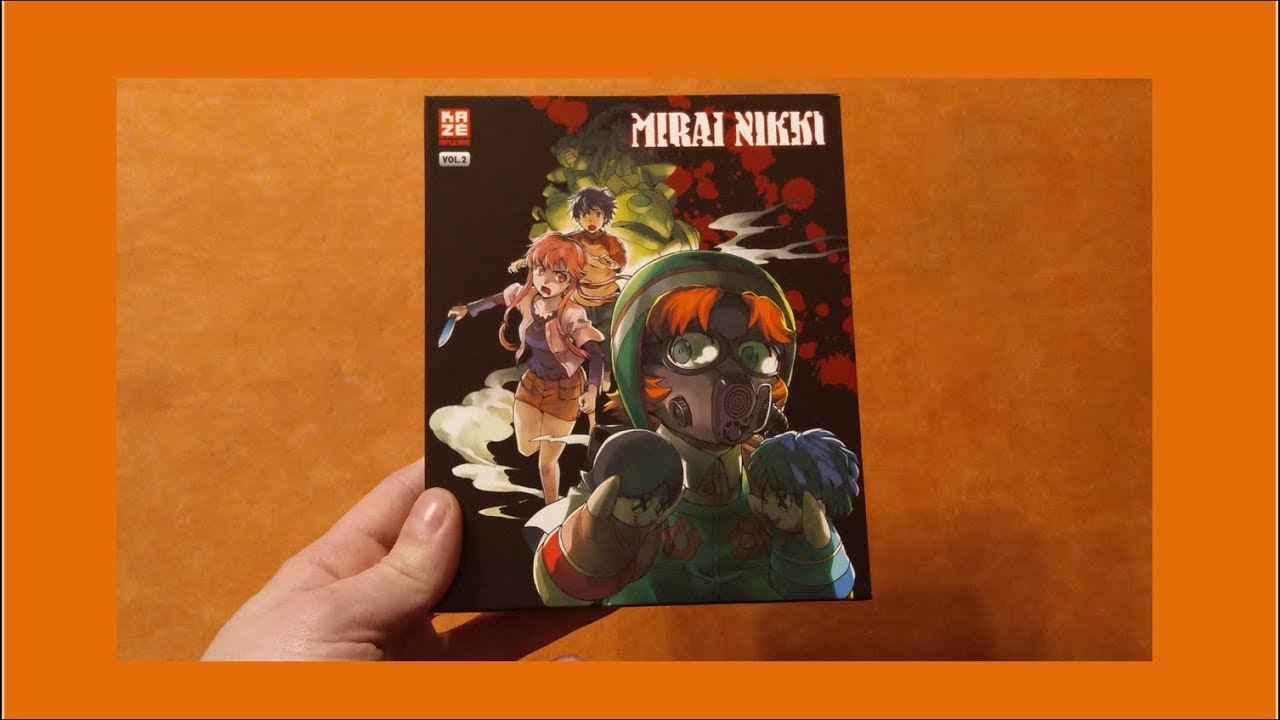 Unboxing Mirai Nikki Volume 2 + Booklet + Memorie