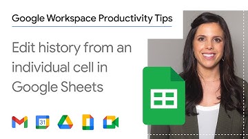How to view edit history for cells in Sheets