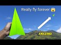 Really fly forever how to make a paper airplane to fly forever