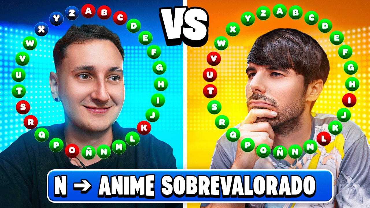 PASAPALABRA de ANIME 2 con ILuTV, Darkraimola, OscarBrock y ProtocoloRalux