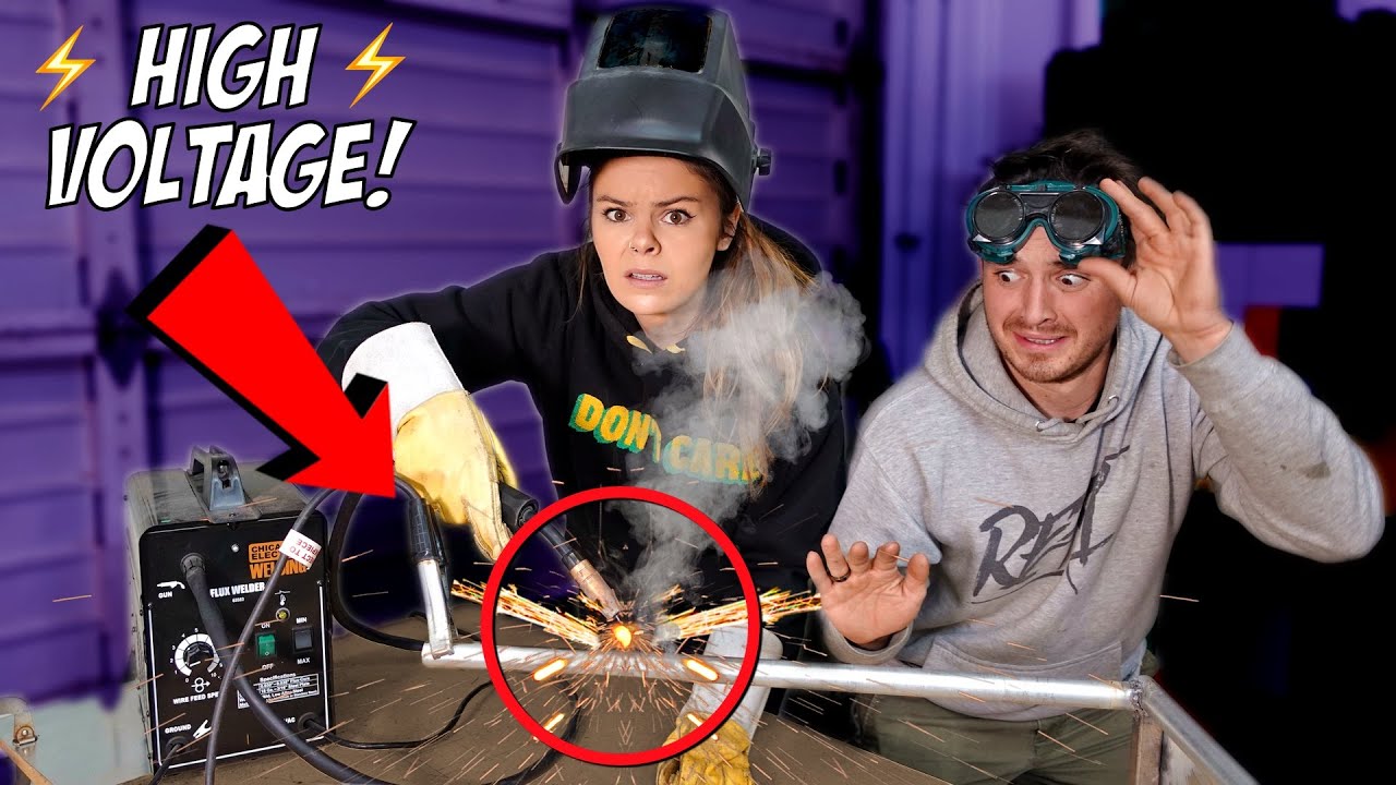 Amateur Tries Teaching Me How To Weld Youtube