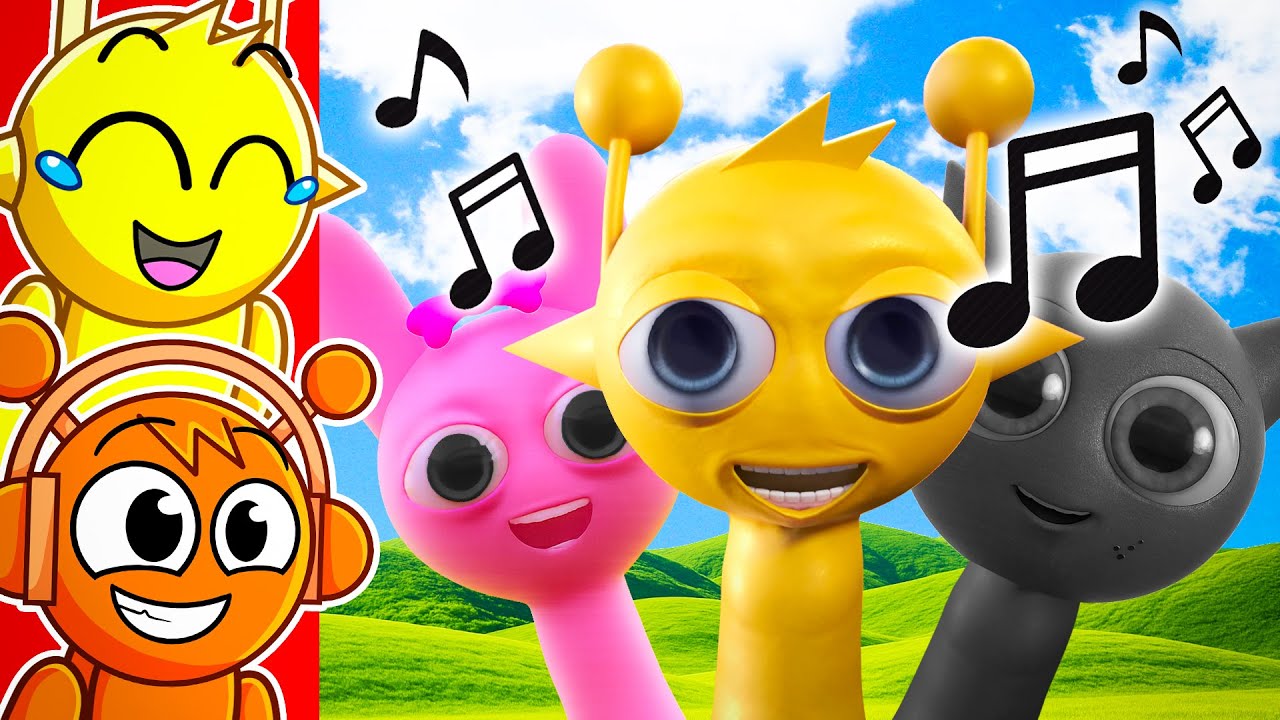 Орен РЕАГИРУЕТ НА ПЕСНЮ SPRUNKI!