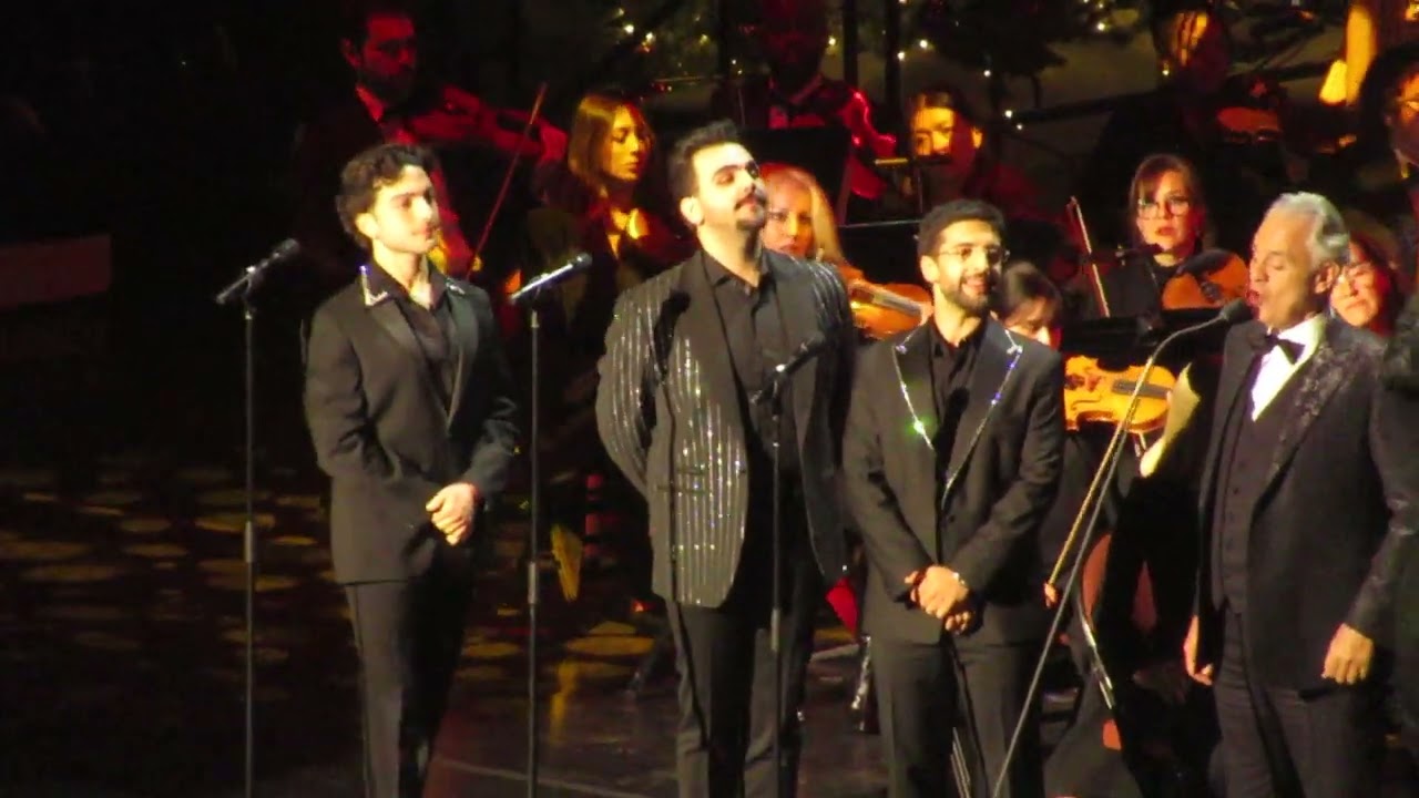 O Sole Mio/My own sunshine - Andrea Bocelli with IL VOLO  at Kia Forum 12/8/2024