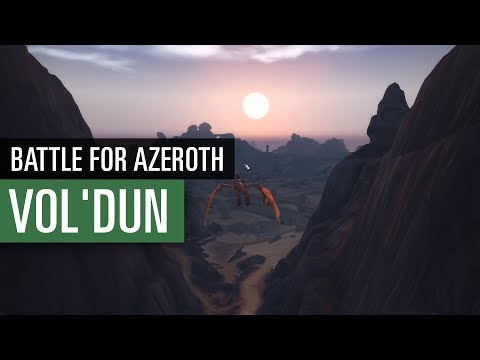 Rundflug über das Hordegebiet Vol'dun / WoW: Battle for Azeroth